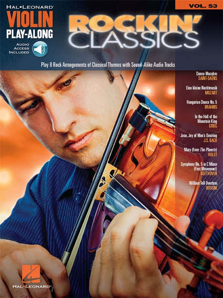 Hal Leonard Rockin' Classics - Violin Play Along Vol.53