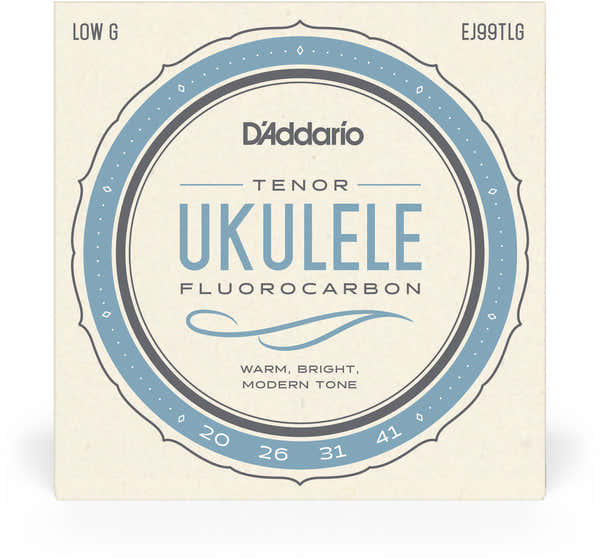 D'ADDARIO EJ99TLG Tenor Ukulele Low G Strings