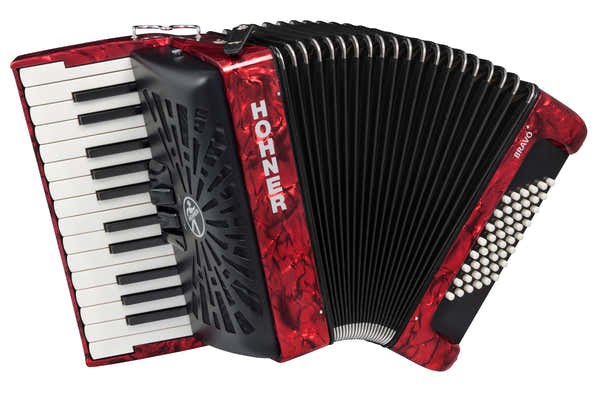 Hohner BRAVO II 48 RED
