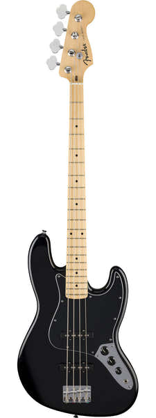 Fender Standard Jazz Bass MN Black Pickguard Black