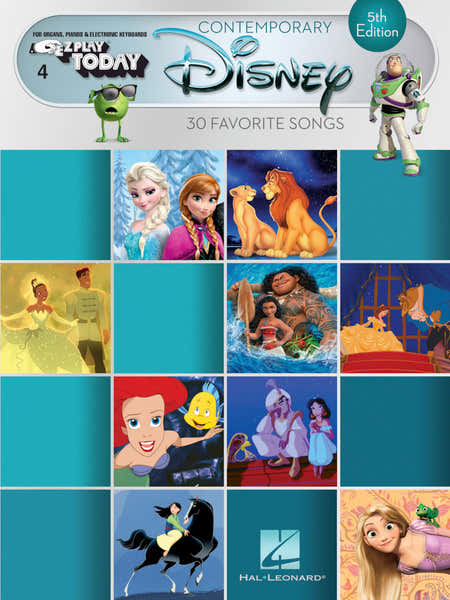 Hal Leonard Contemporary Disney - Version anglaise