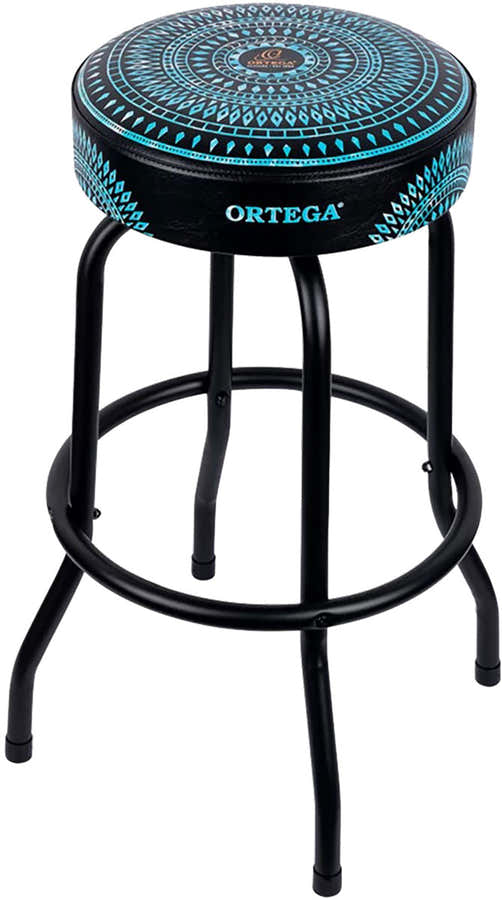30" Blue Stool