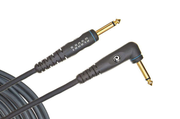 D'ADDARIO Custom Series Right Angle Instrument Cable 10 Feet