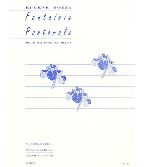 Leduc BOZZA EUGENE - FANTAISIE PASTORALE - HAUTBOIS & PIANO
