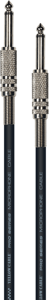 Yellow Cable PATCH ECO P020 JACK MONO / JACK MONO 20CM (LA PAIRE)