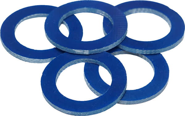 CopperSound Custom Color Footswitch Washers Blue