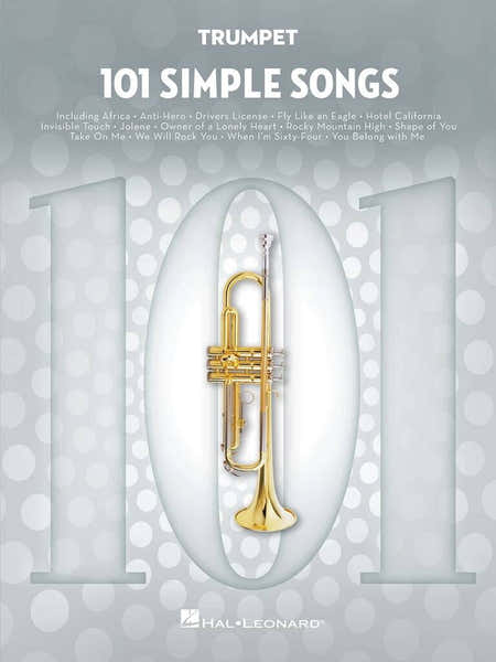 Hal Leonard 101 Simple Songs - Trompette