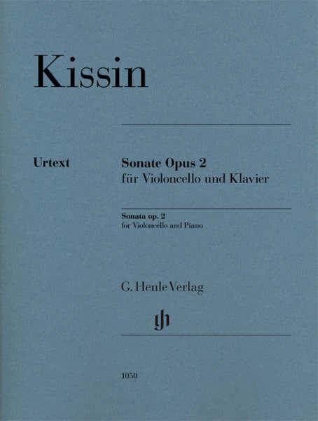 Henle Verlag Kissin Evgeny - Sonate Opus 2 - Violoncelle & Piano