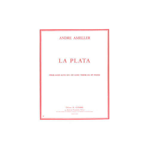 Combre Ameller - La Plata - Saxophone Alto Ou Ténor et Piano