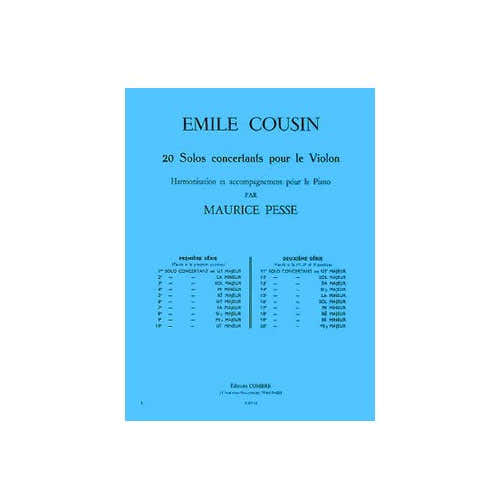 Combre ETGEN MARCEL - LA REVEUSE - VIOLON ET PIANO