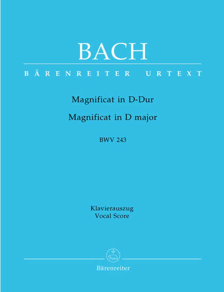 Barenreiter J.S. - Magnificat En Re Majeur Bwv 243 - Reduction Ch Piano