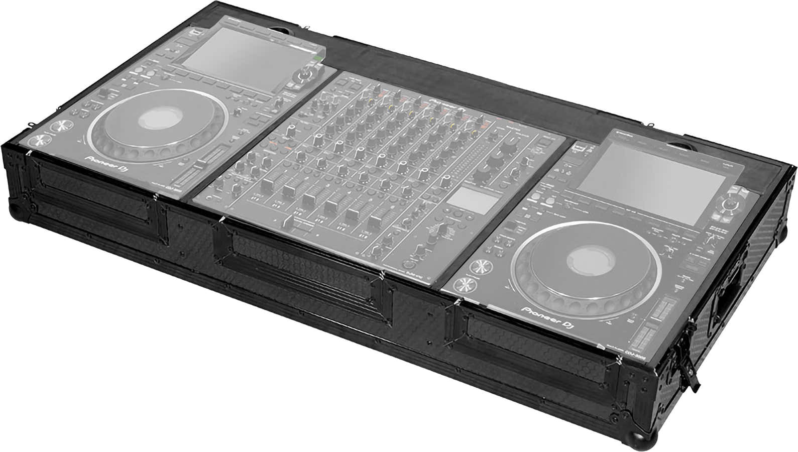 Flight DJ Console CDJ-3000/DJM-V10/DJM-A9 Black