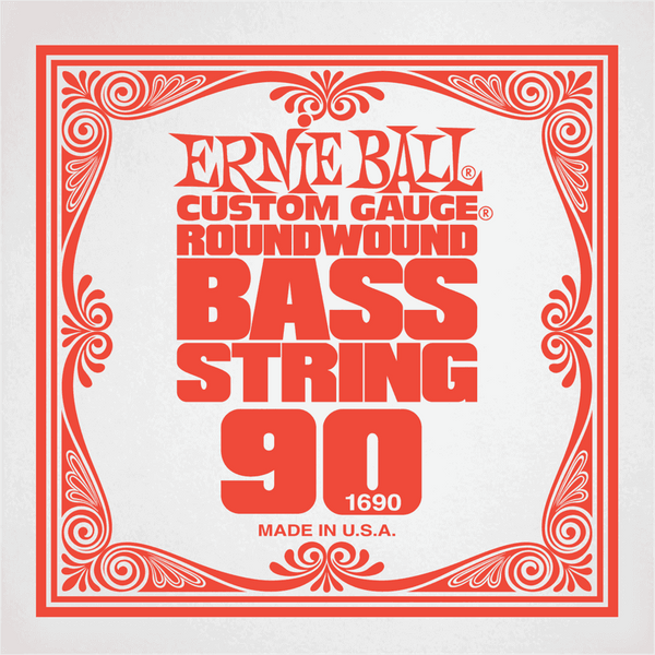 Ernie Ball .090 NICKEL WOUND ELECTRIC BASS STRING SINGLE