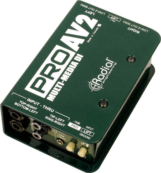 Radial PRO AV2 - PASSIVE MULTIMEDIA DI STEREO