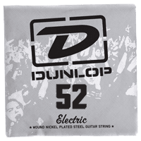Dunlop ELECTRIC STRINGS NICKEL PLATED STEEL UNIT ROUND THREAD 052