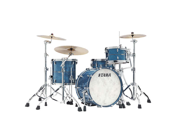 Tama STAR Maple Fusion 20 Ocean Blue Curly Maple