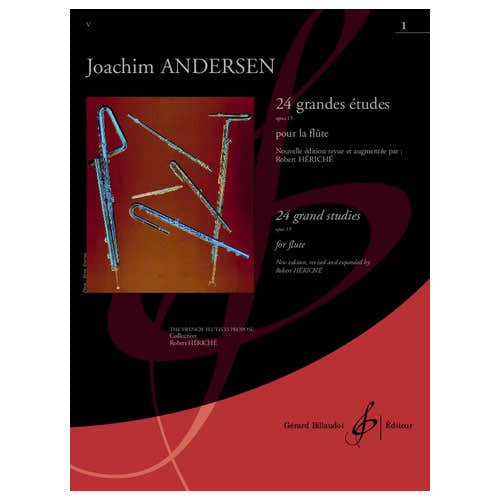 Billaudot Andersen Joachim - 24 Grandes Études Op.15 Vol.1