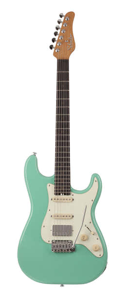 Schecter HSS Nick Johnston Signature Atomic Green