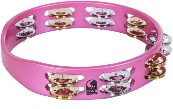 Toca Tambourine Colorsound Matte Pink Haze Tct10-Ph