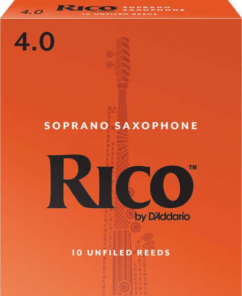 D'addario - Rico RIA1040 - SOPRANO SAXOPHONE REEDS RICO PAR FORCE4 (BOX OF10)