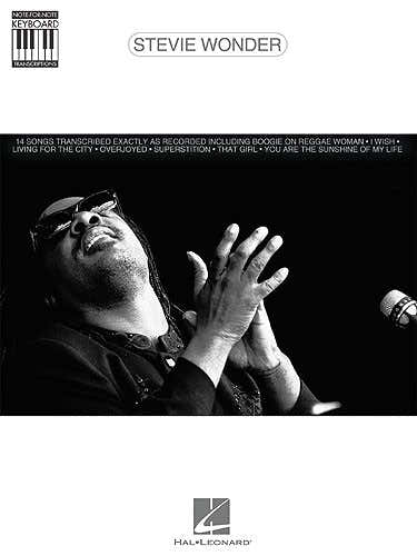 Hal Leonard Stevie Wonder - Note For Note Keyboard Transcriptions