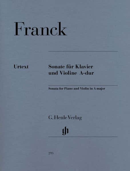 Franck C. - Sonata For Piano And Violin A Major
