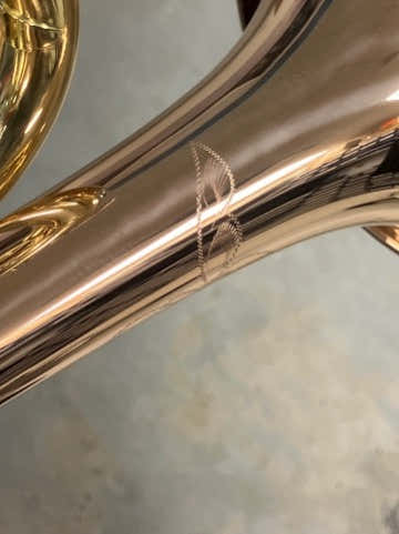 SML Paris CAVALRY TRUMPET MIB - VARNISHED PINK COPPER - GIGBAG - B Stock