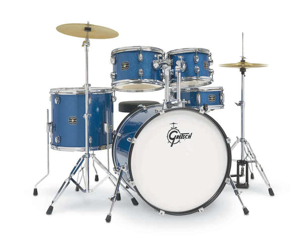 Gretsch Drums Renegade Series 10/12/16/22/14SD Blue Sparkle