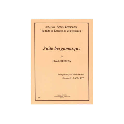 Combre Debussy - Suite Bergamasque - Transcription Pour Flûte et Piano