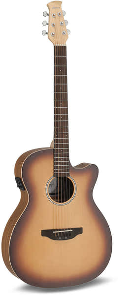 Applause Jump OM Electro CW Peach Burst