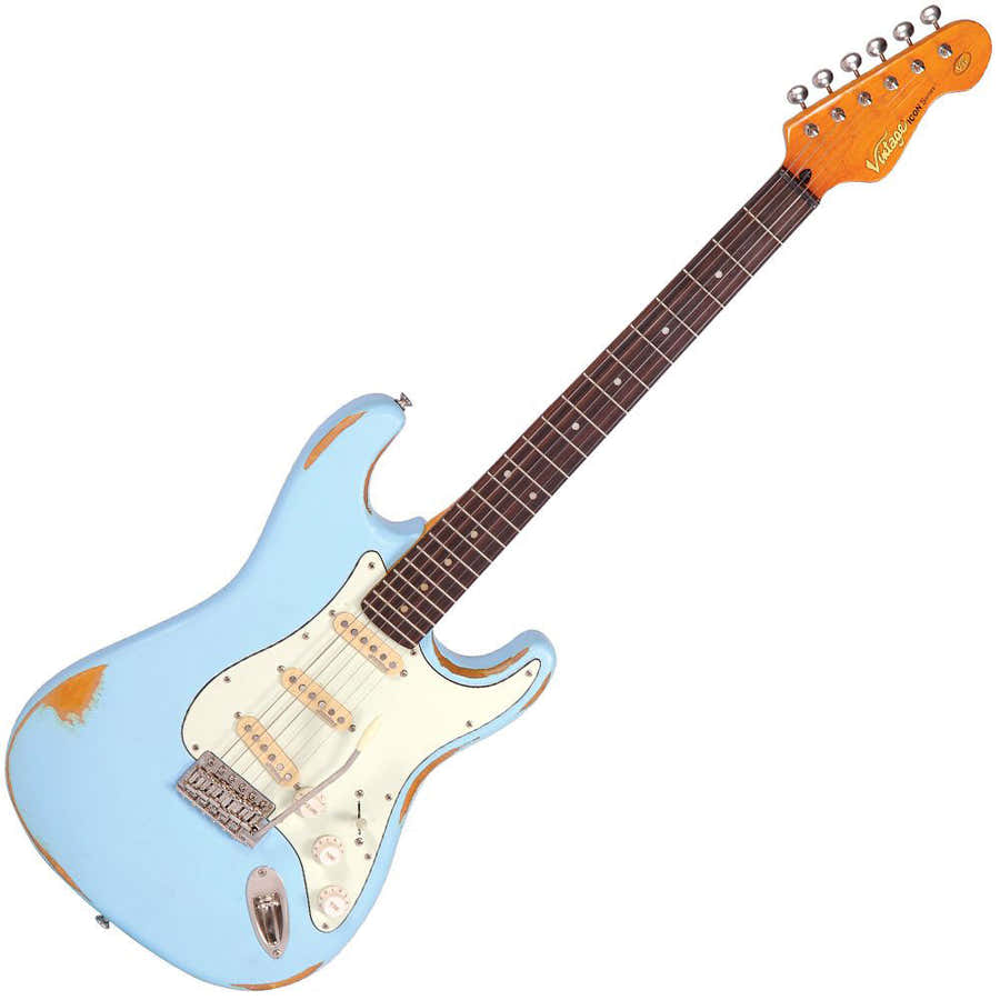 V6Mrlb Distressed Laguna Blue