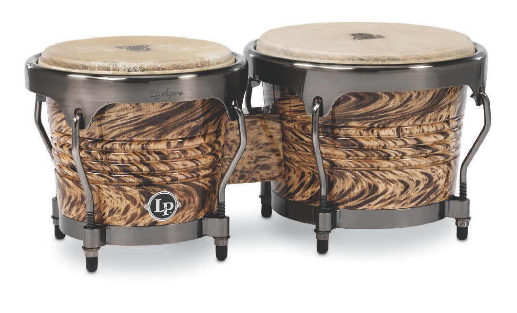 LPA601-HC ASPIRE HAVANA CAFE BONGOS 6" 3/4 - 8"