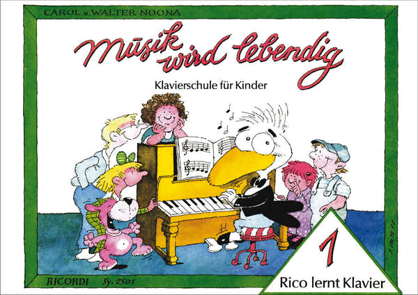 Ricordi Musik wird lebendig - Rico lernt Klavier 1