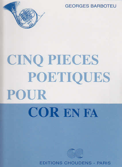 BARBOTEU G. - CINQ PIECES POETIQUES