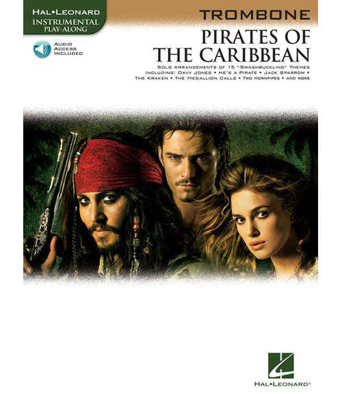 Hal Leonard Klaus Badelt - Pirates Of The Caribbean + MP3 - Trombone