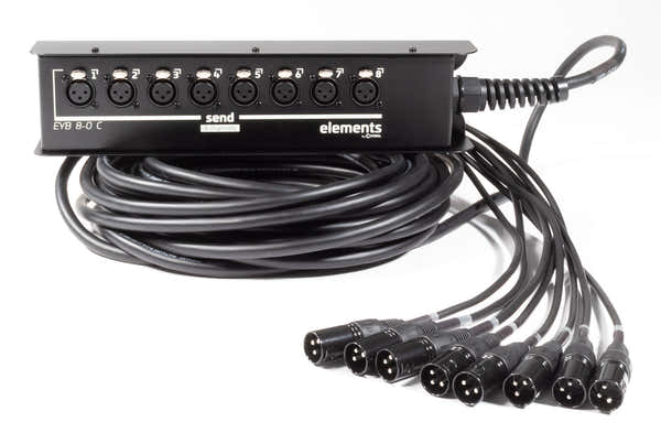 Cordial STAGEBOX WITH 8 XLR INPUTS 15 M