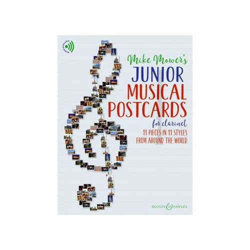 Boosey & Hawkes Mower Mike - Junior Musical Postcards For Clarinet