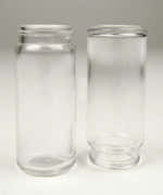 Glass bottle slide