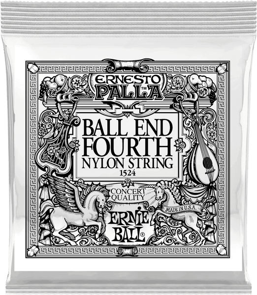 Ernie Ball GOLD 4TH ERNESTO PALLA NYLON BALL END CLASSICAL GUITAR STRINGS