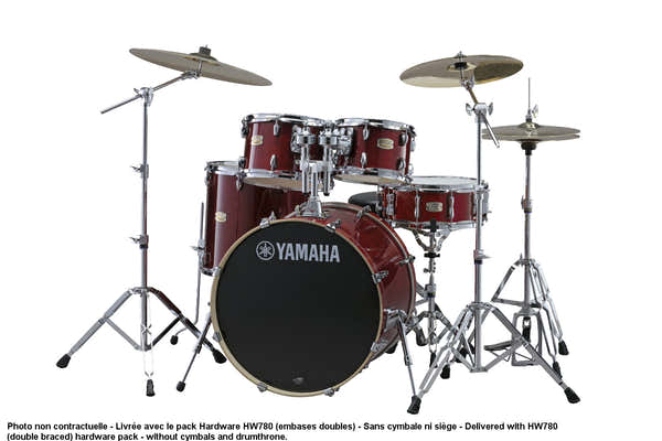 STAGE CUSTOM BIRCH - STANDARD - CRANBERRY RED + PACK HARDWARE HW780