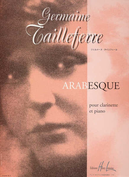 Lemoine Tailleferre G. - Aresque - Clarinette Piano