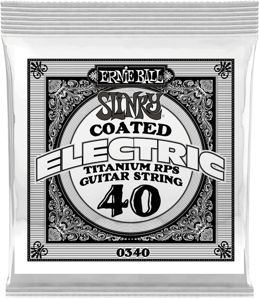 Ernie Ball .040 SLINKY COATED NICKEL WOUND ELECTRIC GUITAR STRINGS