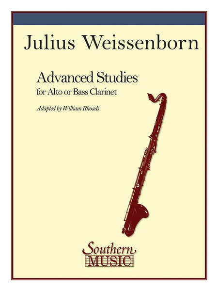 Hal Leonard Weissenborn J. - Advanced Studies - Clarinette Alto/basse