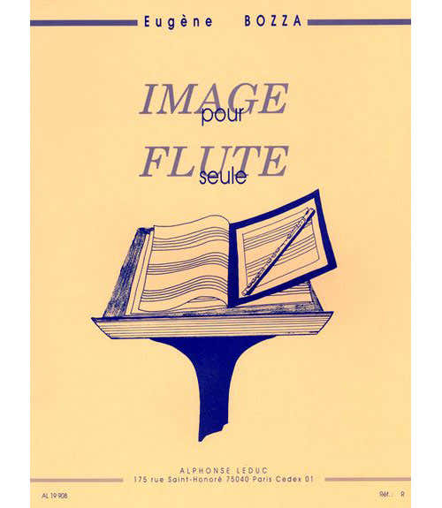 Leduc Bozza E. - Image - Flûte Traversiere Seule