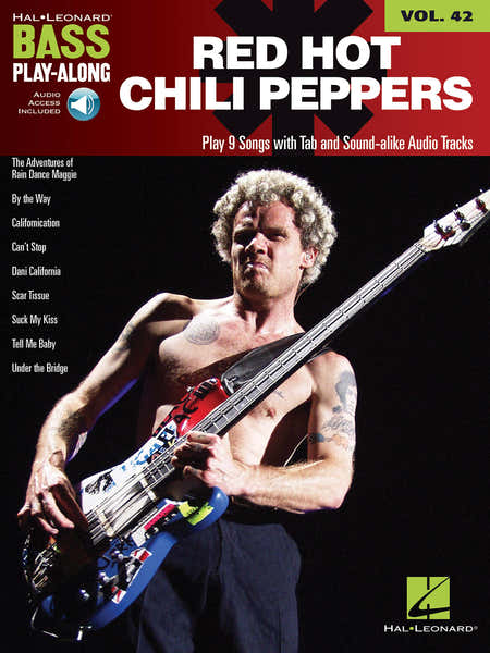 Hal Leonard Bass Play Along Vol.42 - Red Hot Chili Peppers + Audio Online