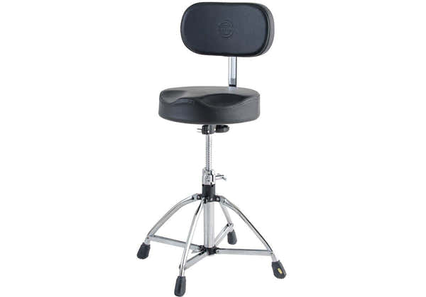 Dixon PSN-15MB - SEAT WITH BACKREST - SADDLE SEAT - TUBULAR FOOT