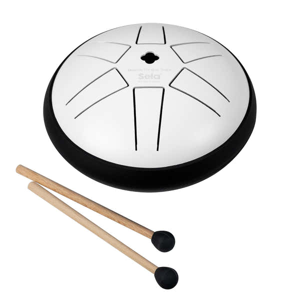 Sela Percussion MELODY TONGUE DRUM 5,5" B5 WHITE SE 351
