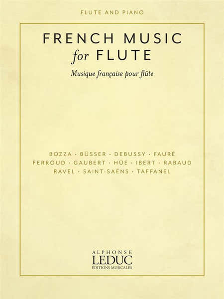 Leduc COMPOSITEURS DIVERS - MUSIQUE FRANCAISE POUR FLUTE TRAVERSIERE ET PIANO