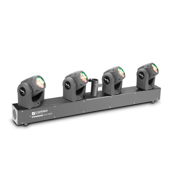 Cameo HYDRABEAM 4000 RGBW - LIGHTING SYSTEM WITH 4 MOVING HEADS AT 32W RGBW LED QUAD HIGH-SPEED