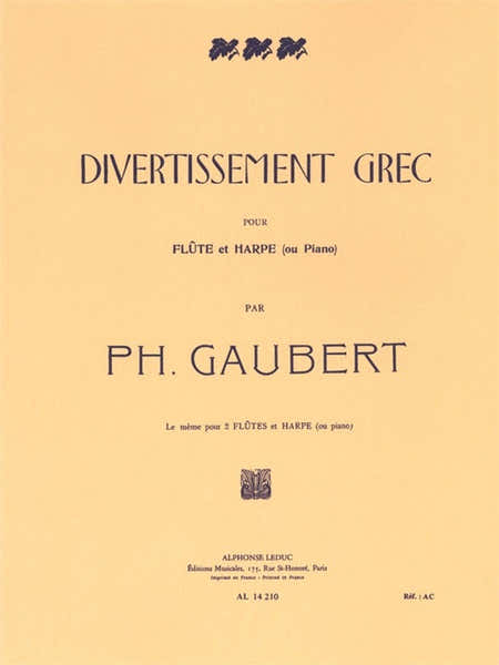 Divertissement Grec